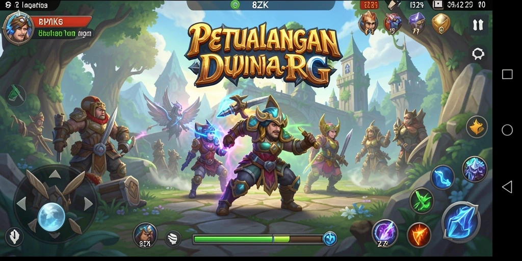 Tangkap momen seru petualangan RPG dalam 8ZK.
