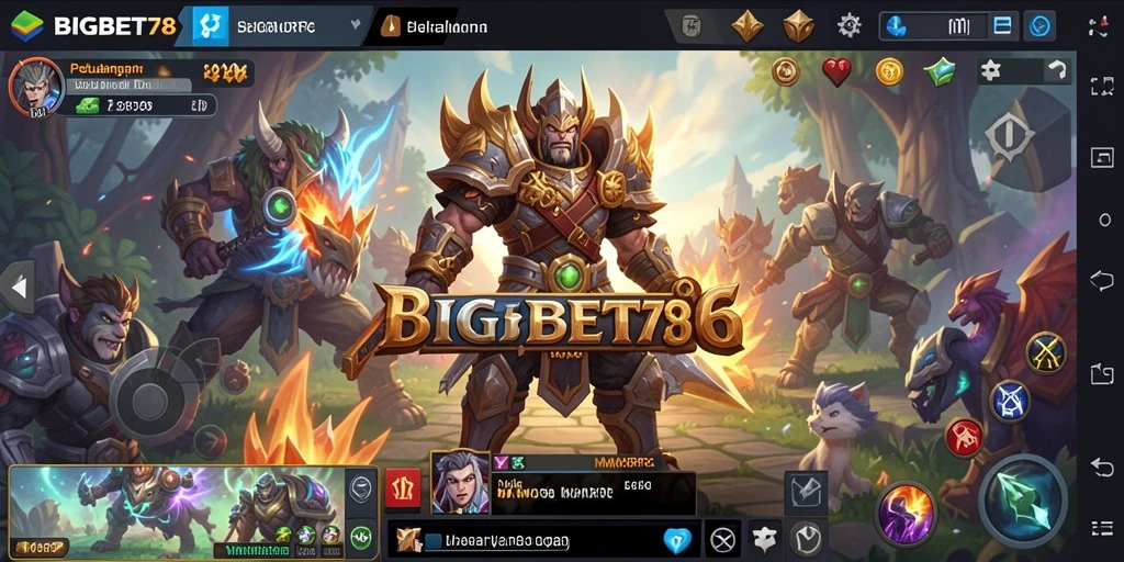 Gameplay menarik di dunia petualangan BIGBET78 dengan grafik menawan.