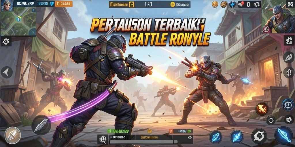 Gameplay mendebarkan di medan perang BONUSRP.