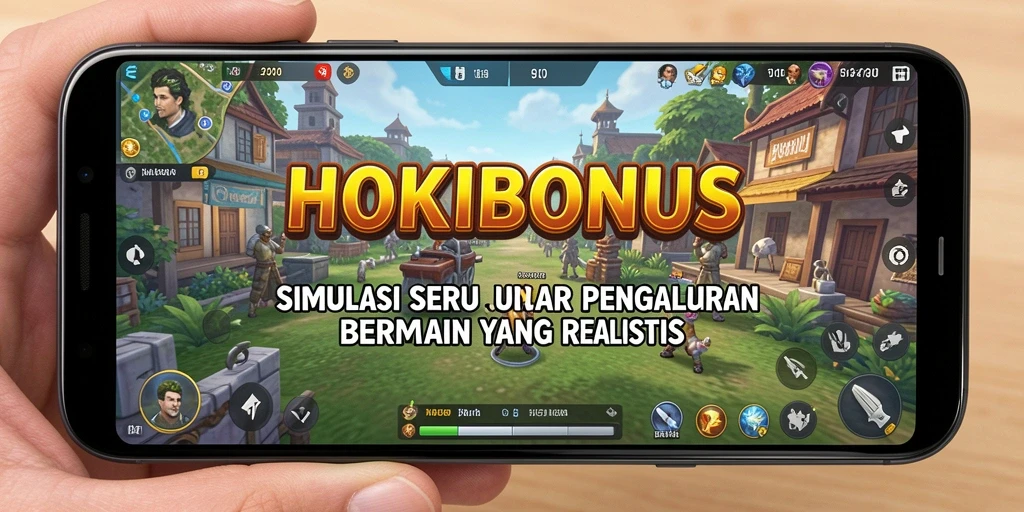 Tampilan gameplay HOKIBONUS yang menarik dan realistis.