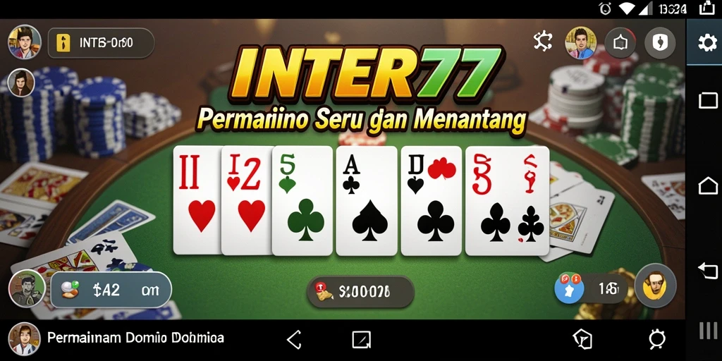 Tampilan gameplay INTER77 yang dinamis dan menarik.