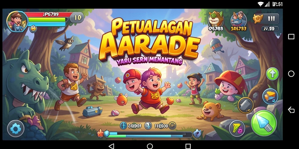 Tampilan gameplay menarik di JP6789 menunjukkan aksi yang mendebarkan dan grafis berwarna-warni.