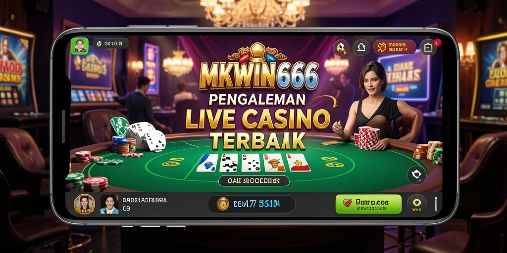 Gameplay Live Casino MKWIN666 yang menarik dan interaktif.