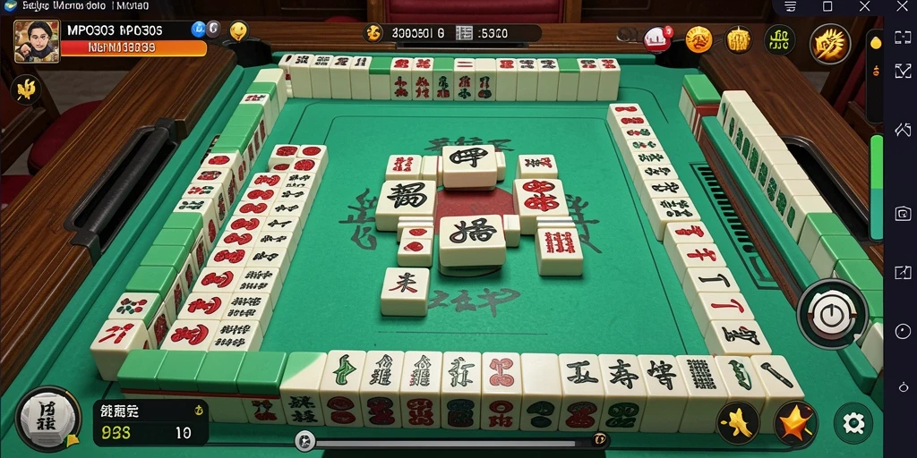 Tampilan gameplay seru Mahjong di MPO303.