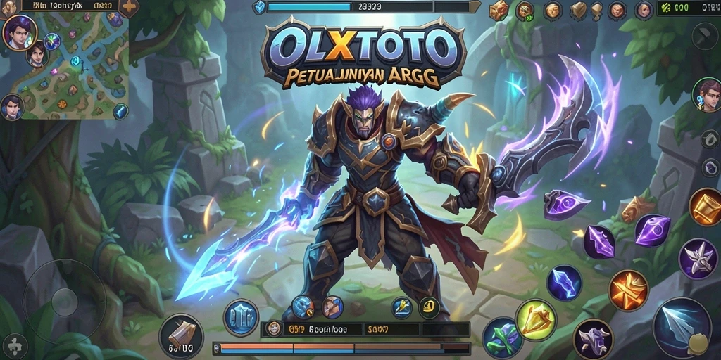 Screenshot OLXTOTO menampilkan pertempuran menegangkan dengan grafis yang menawan.