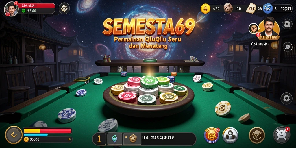 Tampilan gameplay QiuQiu yang menarik dan seru.