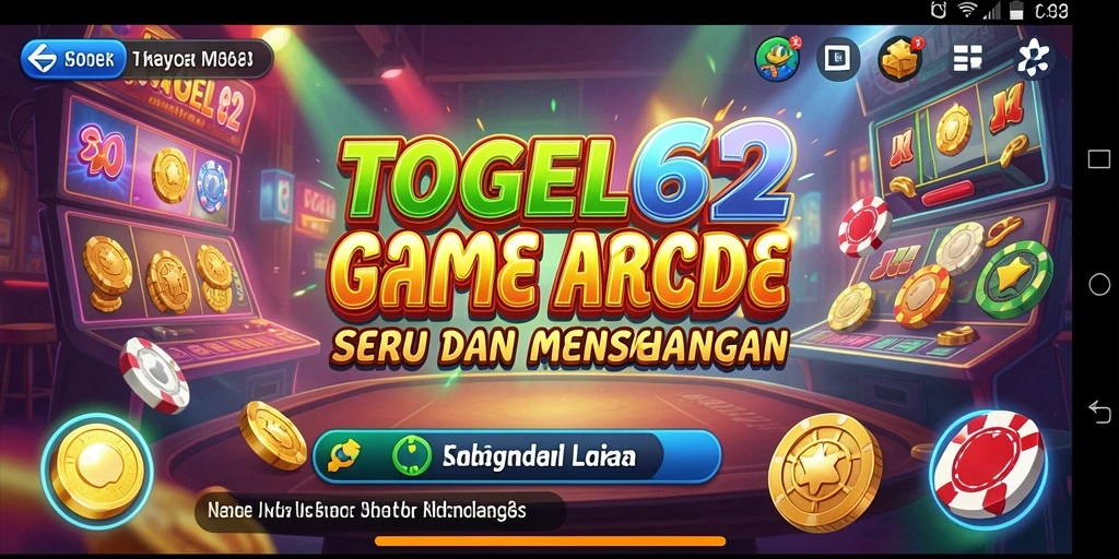 Tampilan gameplay TOGEL62 yang seru dan penuh tantangan.