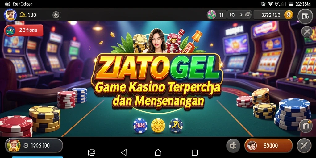 Tampilan gameplay ZIATOGEL yang menarik dan penuh aksi.